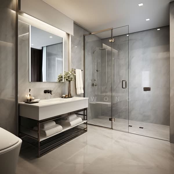 Kediaman Servis untuk Dijual di Khaya Residences - Yuna Wong - Bathroom - PropertyGuru.com.my