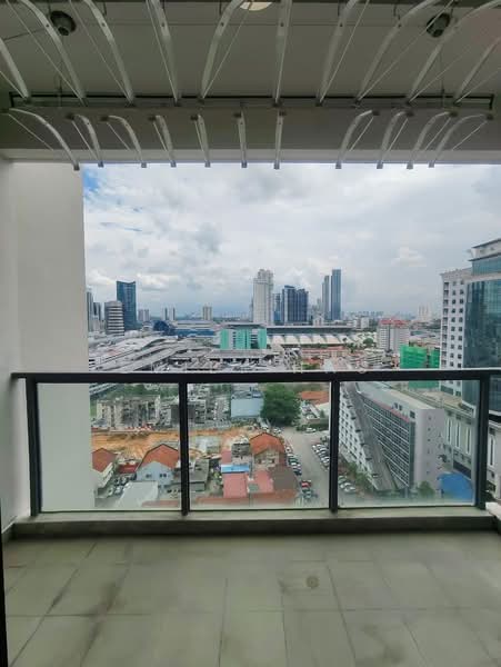 Service Residence for Rent at R&F Princess Cove Phase 1 - Emily Hau - Balcony - PropertyGuru.com.my