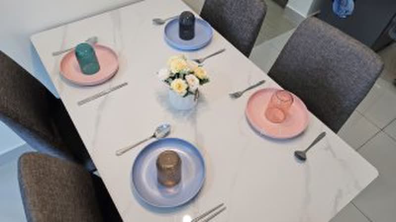 Kediaman Servis untuk Disewa di Country Garden Central Park - Vincent Lai - Dining Room - PropertyGuru.com.my