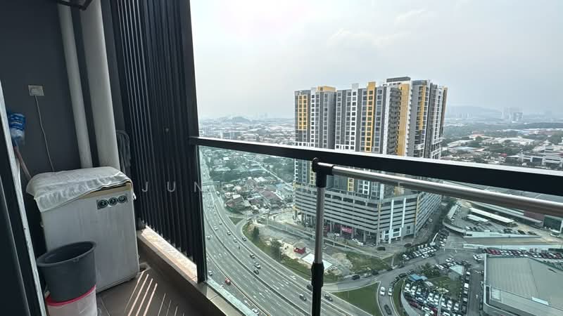 Service Residence for Sale at Symphony Tower (Menara Simfoni) - Juneway Lee - Balcony - PropertyGuru.com.my
