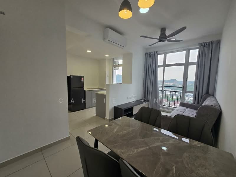 Kediaman Servis untuk Dijual di Midas @ Seri Alam - Cahrie Bong - Living Room - PropertyGuru.com.my