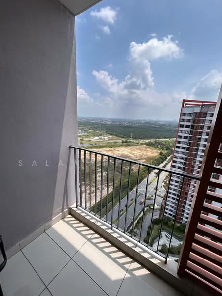 Service Residence for Rent at The Amber Residence @ TwentyFive.7 - Salawati Busro - Balcony - PropertyGuru.com.my