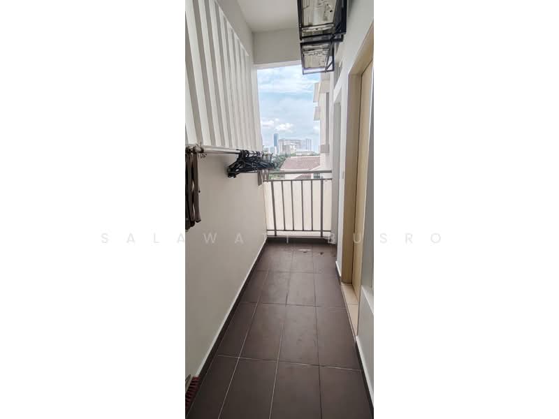 Condominium for Rent at Opal Residensi - Salawati Busro - Balcony - PropertyGuru.com.my