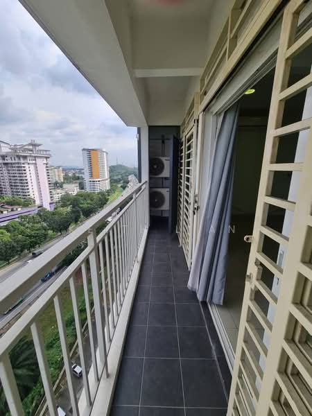 Service Residence for Sale at V-Residensi 2 - Keith Lian - Balcony - PropertyGuru.com.my