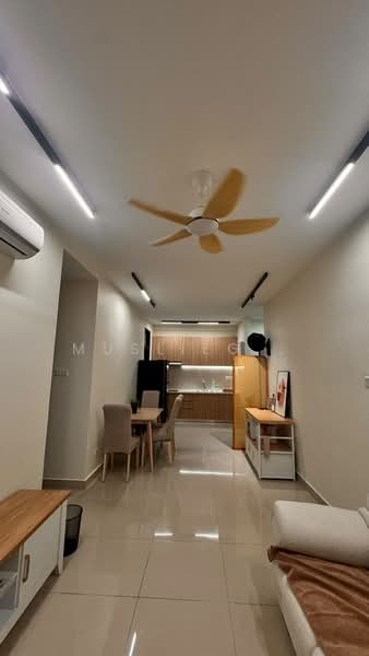 Service Residence for Rent at TRELLIS RESIDENCES - Muslieg . - Living Room - PropertyGuru.com.my