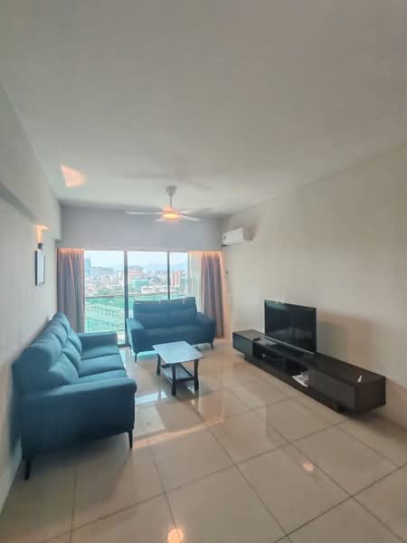 Kondominium untuk Disewa di Kinta Riverfront Hotel & Suites - Jeff Tan - Living Room - PropertyGuru.com.my