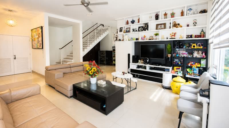 Rumah Berkembar untuk Dijual di Cyberjaya (Selangor) - TC Hoo - Living Room - PropertyGuru.com.my