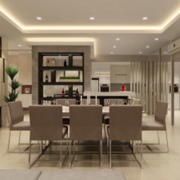 Rumah Berkembar untuk Dijual di Kuchai Lama (Kuala Lumpur) - Connie Wong - Dining Room - PropertyGuru.com.my