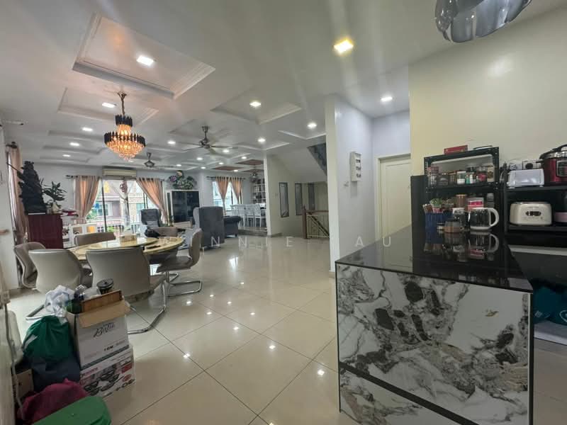 Cluster House for Sale in Austin Heights (Tebrau) - Winnie Lau - Living Room - PropertyGuru.com.my