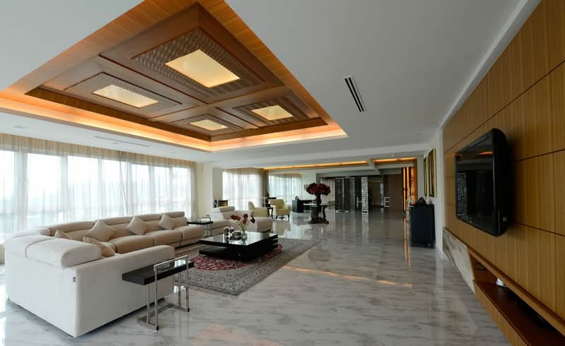 Condominium for Sale at The Cove Condominium - Jeanette Hee - Living Room - PropertyGuru.com.my