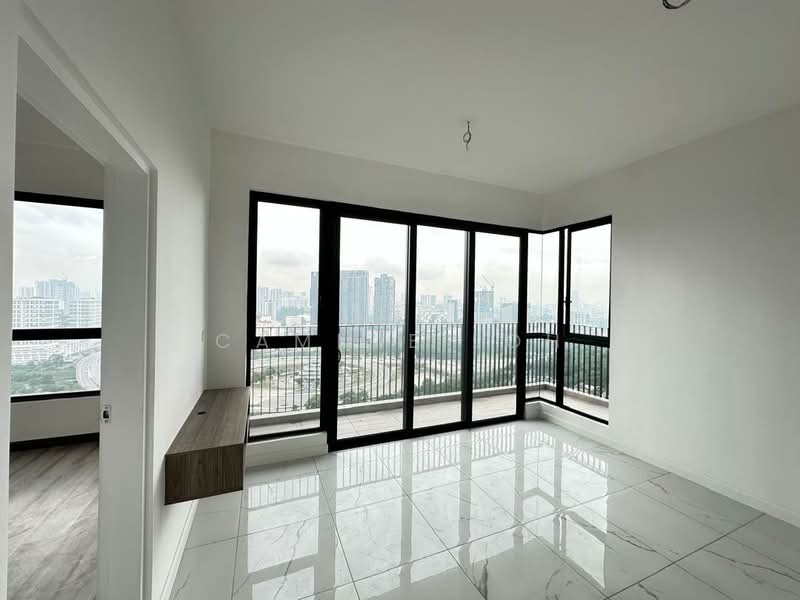 Service Residence for Sale at Cubic Botanical - Cammie Loh - Living Room - PropertyGuru.com.my
