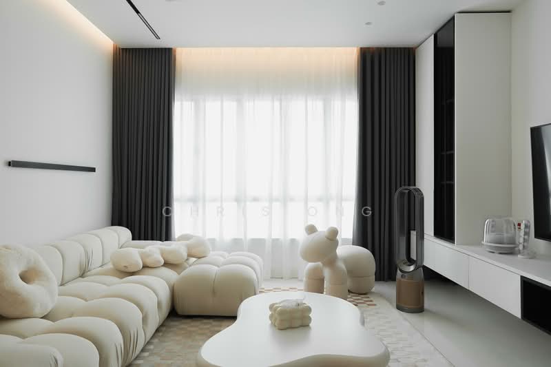 Kondominium untuk Disewa di Green Avenue Condominium - Chris Ong - Living Room - PropertyGuru.com.my