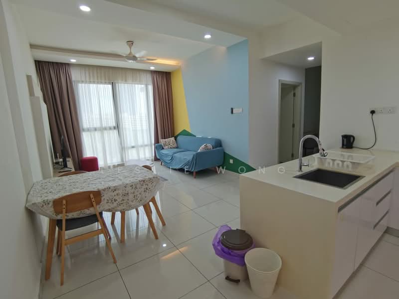 Service Residence for Rent at Southkey Mosaic - Leslie Wong - Living Room - PropertyGuru.com.my