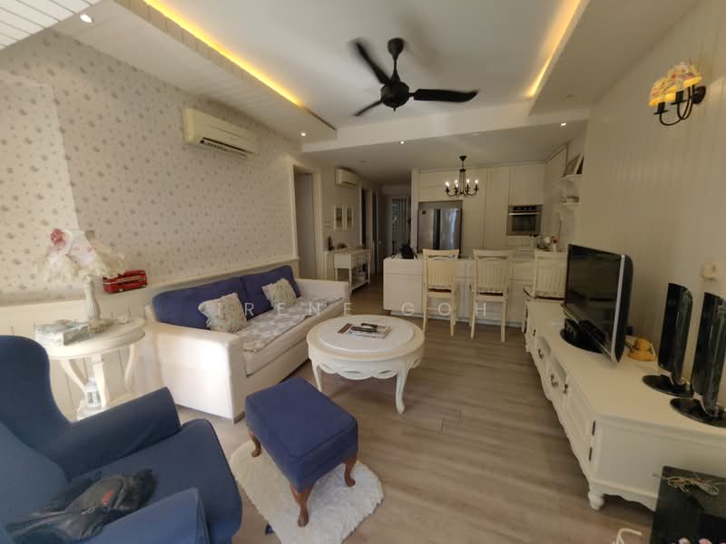Kondominium untuk Disewa di Marina Tower (Ratu Mutiara) - Irene Goh - Living Room - PropertyGuru.com.my