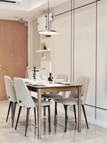 Service Residence for Rent at Ooak Serviced Apartments @ Kiara 163 - Carol Tong - Dining Room - PropertyGuru.com.my