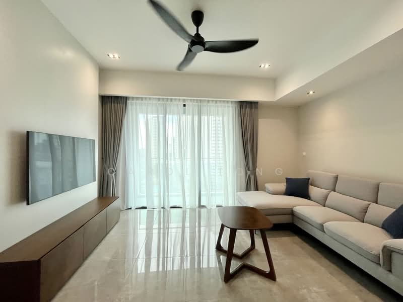 Service Residence for Rent at Ooak Suites @ Kiara 163 - Carol Tong - Living Room - PropertyGuru.com.my