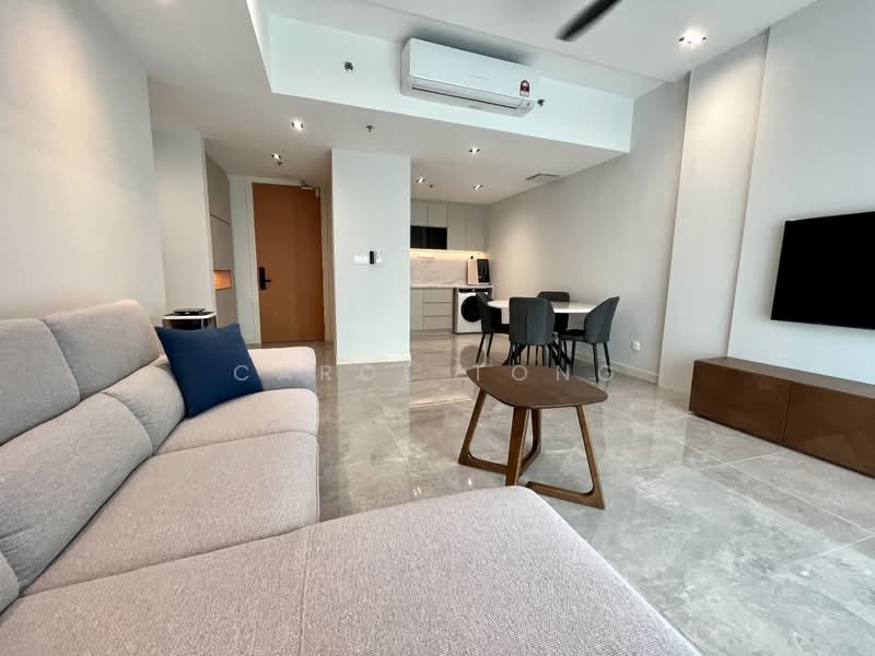 Service Residence for Rent at Ooak Suites @ Kiara 163 - Carol Tong - Living Room - PropertyGuru.com.my