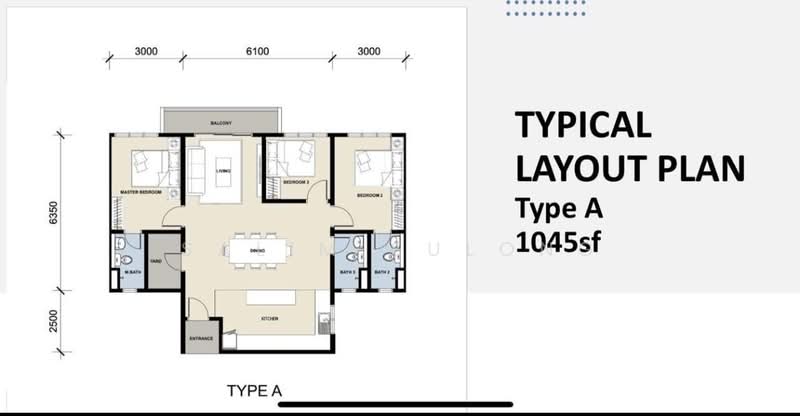 Kondominium untuk Disewa di Residensi Adelia 2 - Salim Sulong - Balcony - PropertyGuru.com.my
