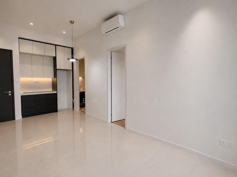 Condominium for Rent at Residensi Mapel Oug - Yen Alice - Entrance, Dry Kitchen, Dining & Living - PropertyGuru.com.my
