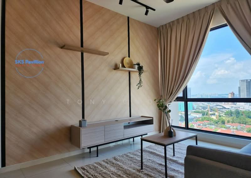 Condominium for Rent at SKS Pavillion Residences - Tony Chong - Living Room - PropertyGuru.com.my