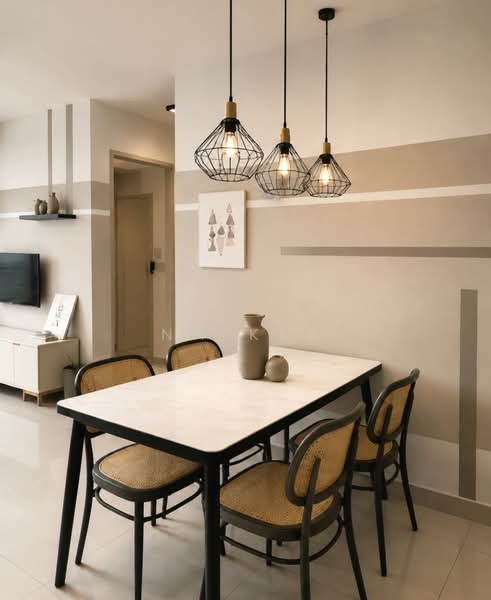 Condominium for Rent at Riverville Residences - NH Kee - Dining Room - PropertyGuru.com.my