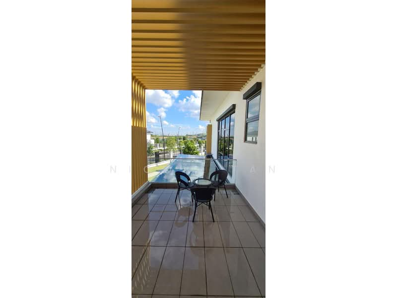 Semi-Detached House for Sale in Setia Alam (Selangor) - Nicole Tan - Balcony - PropertyGuru.com.my