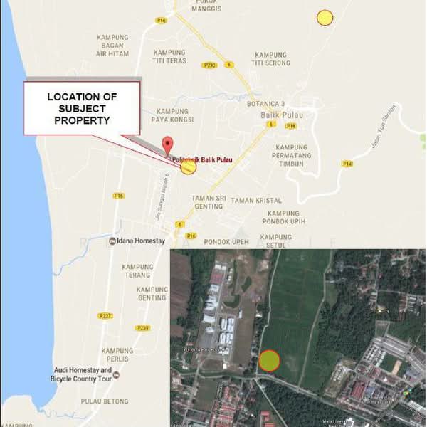 Tanah Kediaman untuk Dijual di Sungai Burong (Balik Pulau) - Reena Sarif - PropertyGuru.com.my