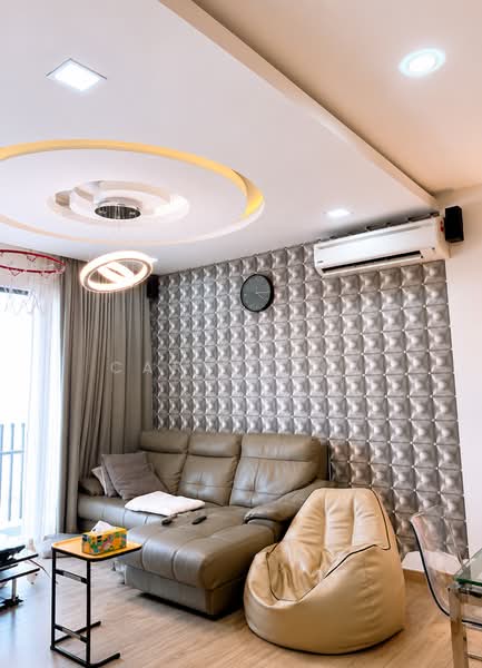 Kediaman Servis untuk Disewa di TRiGON Luxury Residences - Carlos Ng - Living Room - PropertyGuru.com.my