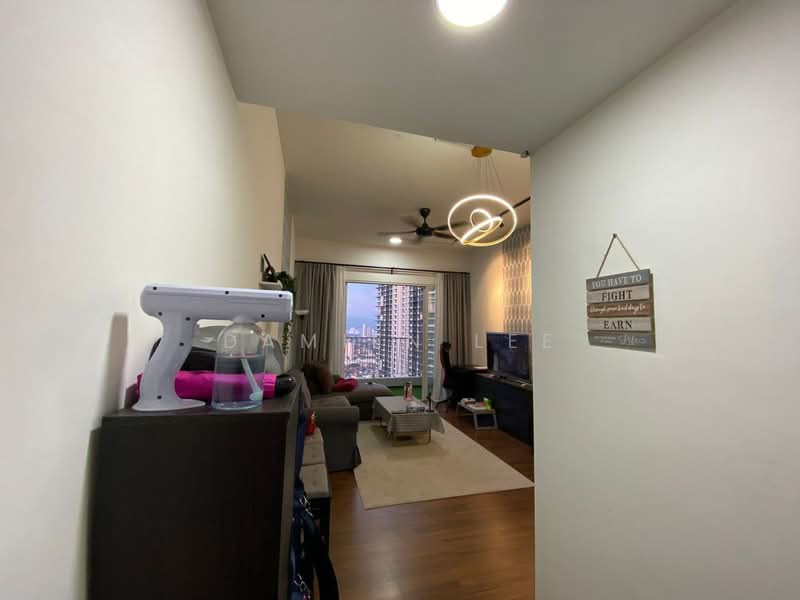 Kediaman Servis untuk Dijual di UNA Serviced Apartment - Damien Lee - Living Room - PropertyGuru.com.my