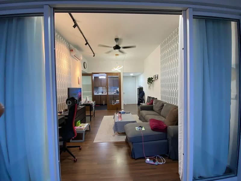 Kediaman Servis untuk Dijual di UNA Serviced Apartment - Damien Lee - Living Room - PropertyGuru.com.my