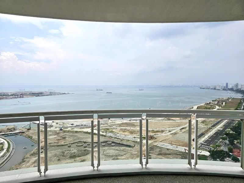 Kondominium untuk Disewa di Gurney Paragon - Gan Chun Kai - Balcony - PropertyGuru.com.my