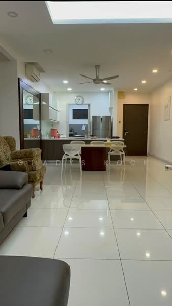 Condominium for Sale at The Light Point - Gladys Kock - Living Room - PropertyGuru.com.my
