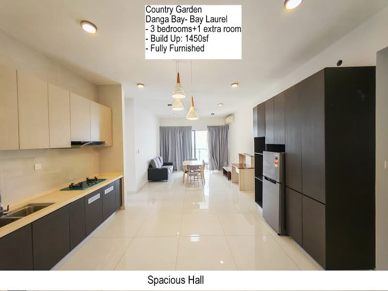 Kondominium untuk Disewa di Bay Laurel @ Country Garden Danga Bay - Bill Ong - Kitchen - PropertyGuru.com.my