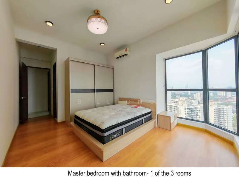 Kondominium untuk Disewa di Bay Laurel @ Country Garden Danga Bay - Bill Ong - Master Bedroom - PropertyGuru.com.my