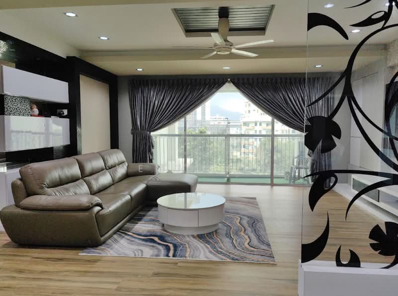 Kondominium untuk Disewa di Platino Condominium - Weng Sern - Living Room - PropertyGuru.com.my