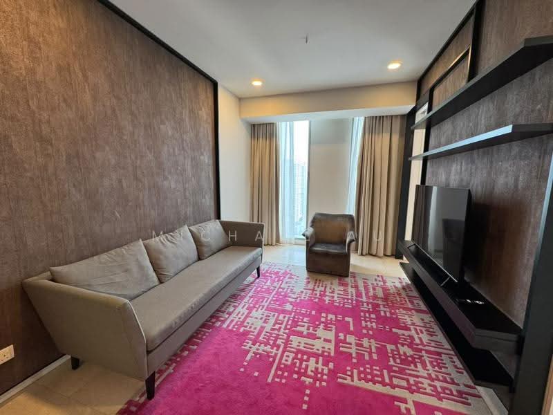 Kediaman Servis untuk Disewa di Tropicana The Residences - Michael Au - Living Room - PropertyGuru.com.my