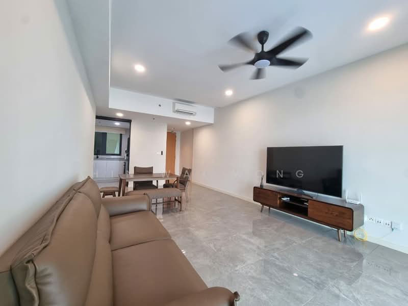 Kediaman Servis untuk Disewa di Ooak Suites @ Kiara 163 - Hin Wai Wong - Living Room - PropertyGuru.com.my