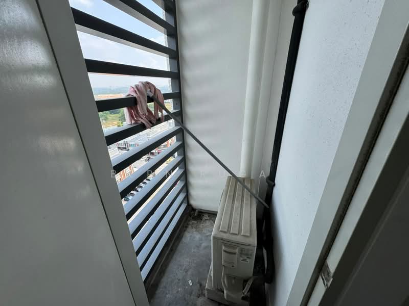 Service Residence for Rent at Horizon Suites - Bern Rugan - Balcony - PropertyGuru.com.my