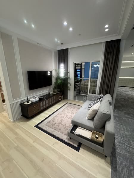 Service Residence for Sale at Tuan Straits Residency - SK Ching - Living Room - PropertyGuru.com.my