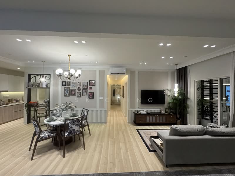 Service Residence for Sale at Tuan Straits Residency - SK Ching - Living Room - PropertyGuru.com.my