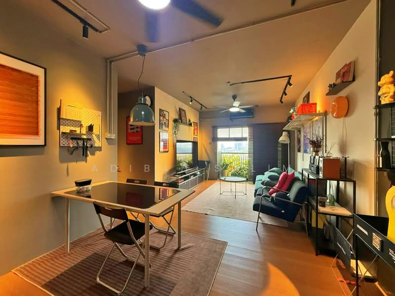 Pangsapuri untuk Dijual di Residensi Alam Damai (PR1MA @ Alam Damai) - Adibah Salim - Living Room - PropertyGuru.com.my