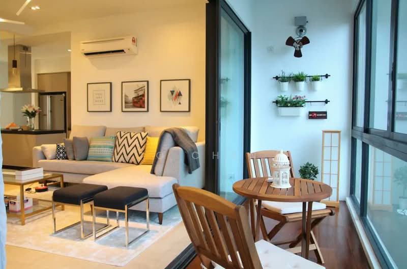 Condominium for Rent at Concerto North Kiara - Jo Chen - Living Room - PropertyGuru.com.my