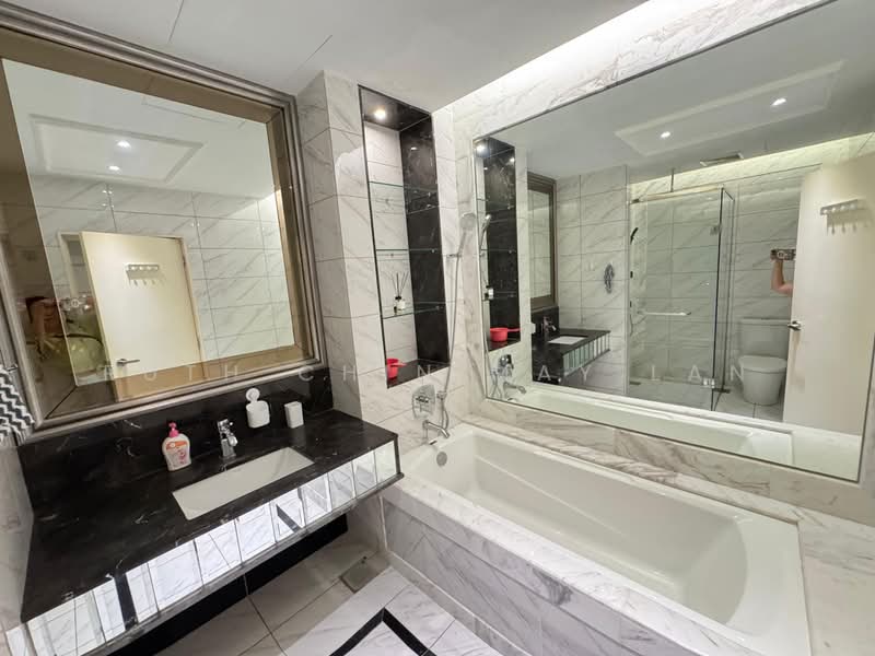 Service Residence for Rent at Dorsett Residences Sri Hartamas - Ruth Chin May Lan - Bathroom - PropertyGuru.com.my