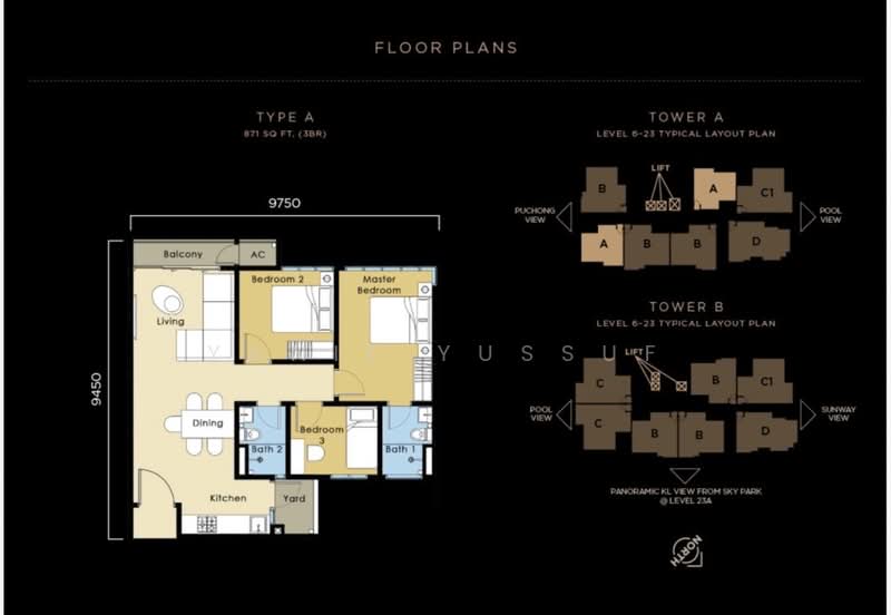 Service Residence for Sale at Twin Residences - Yanie Yussuf - PropertyGuru.com.my