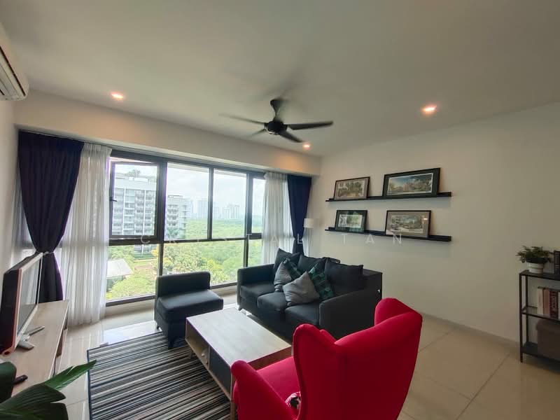 Condominium for Rent at Iskandar Residences - Crystal Tan - Living Room - PropertyGuru.com.my