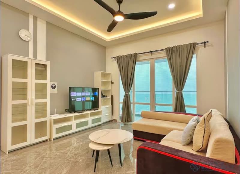 Service Residence for Rent at TriTower Residence @ Johor Bahru Sentral - Eric Tang - Living Room - PropertyGuru.com.my