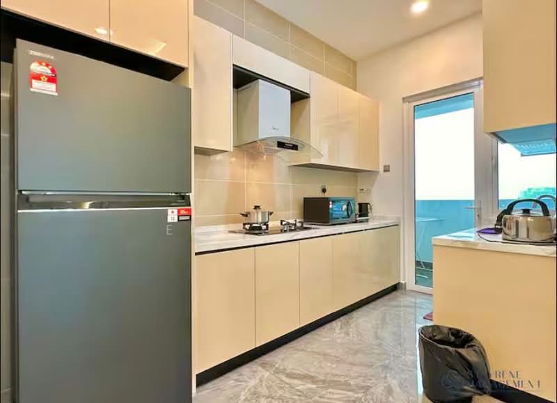Service Residence for Rent at TriTower Residence @ Johor Bahru Sentral - Eric Tang - Kitchen - PropertyGuru.com.my