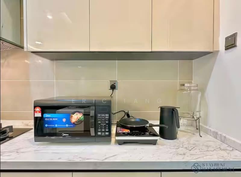 Service Residence for Rent at TriTower Residence @ Johor Bahru Sentral - Eric Tang - Kitchen - PropertyGuru.com.my
