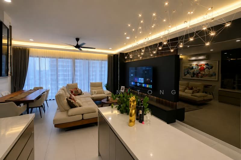 Service Residence for Rent at The Tropika - Gordon Tong - Living Room - PropertyGuru.com.my