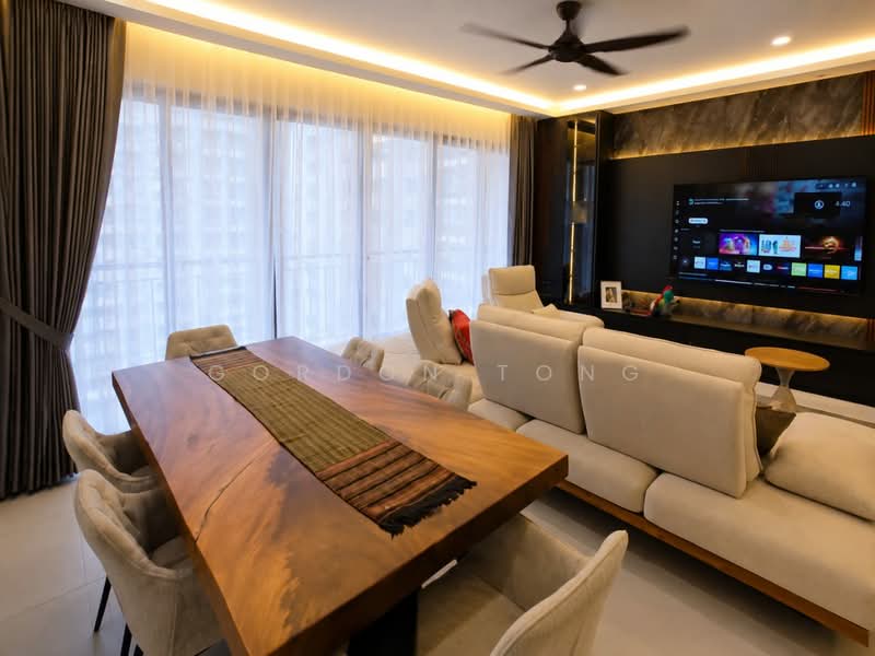 Service Residence for Rent at The Tropika - Gordon Tong - Living Room - PropertyGuru.com.my